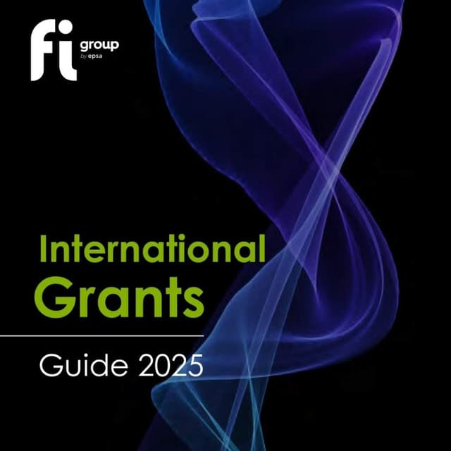 International Grants Guide 2025