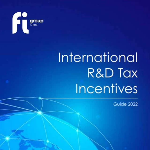 International R&D Tax Incentives 2022